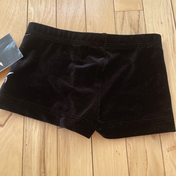GK Velvet Micro Mini Workout Shorts - Picture 4 of 4